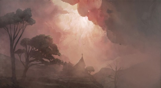 print a poster - Trees Clouds Landscape - siren3.jpg
