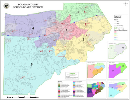 print a poster - Douglass County School Board Districts Map - GMKS_SchoolDistrictMap.tif