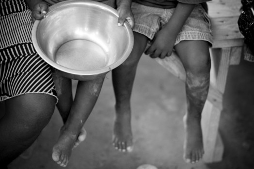 print a poster - Children With Serving Bowl - BW_Bowl_2.jpg