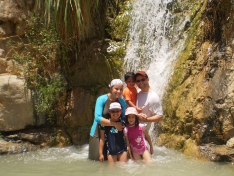 print a poster - Family Photo With Waterfall - Family_Ein_Gedi_July_2009_CROP.jpg