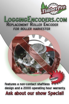 3x4 poster print and eisel - Logging Encoders Com Replacement Roller Encoder - LoggingEncoder_poster_one_4.tif